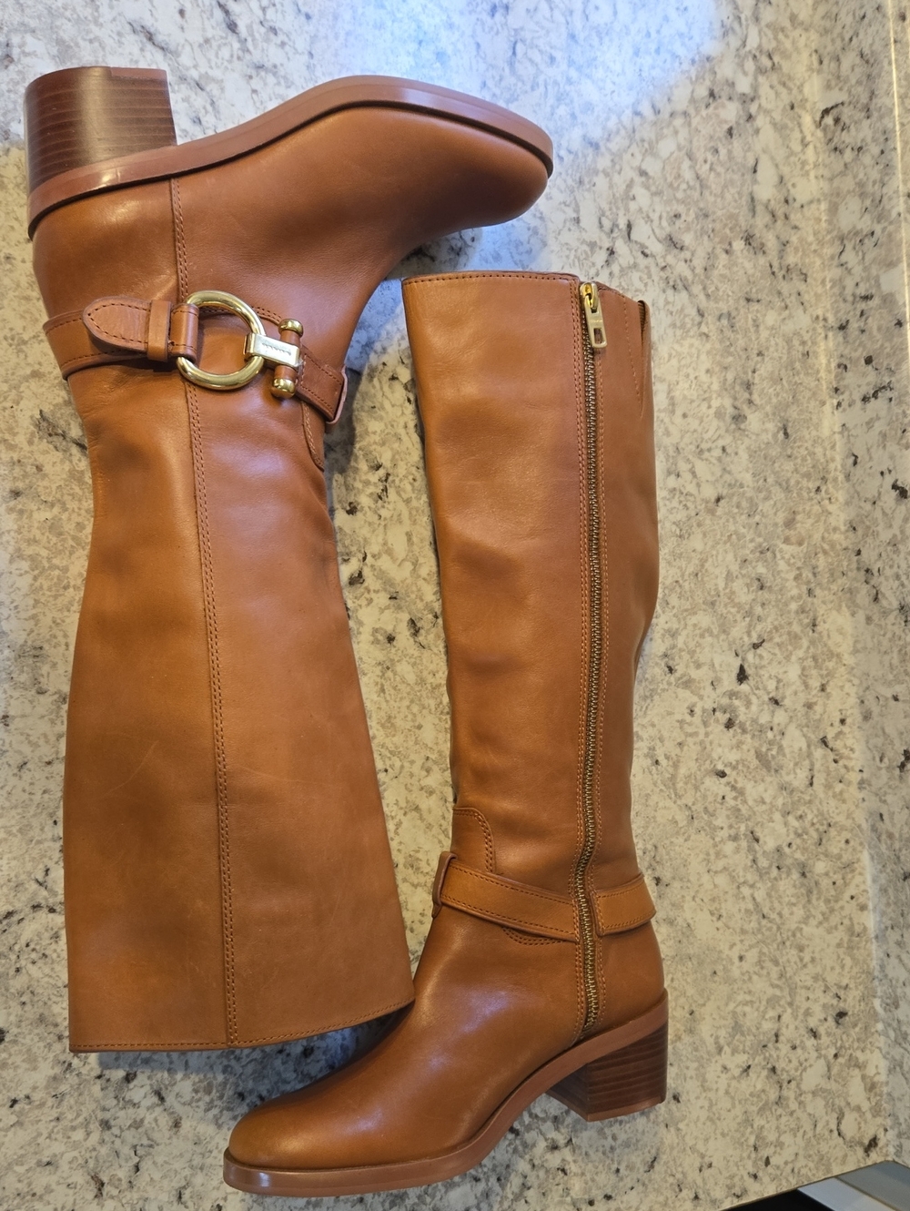 Coach Carolina Leather Riding Boot - Picture 8 of 16